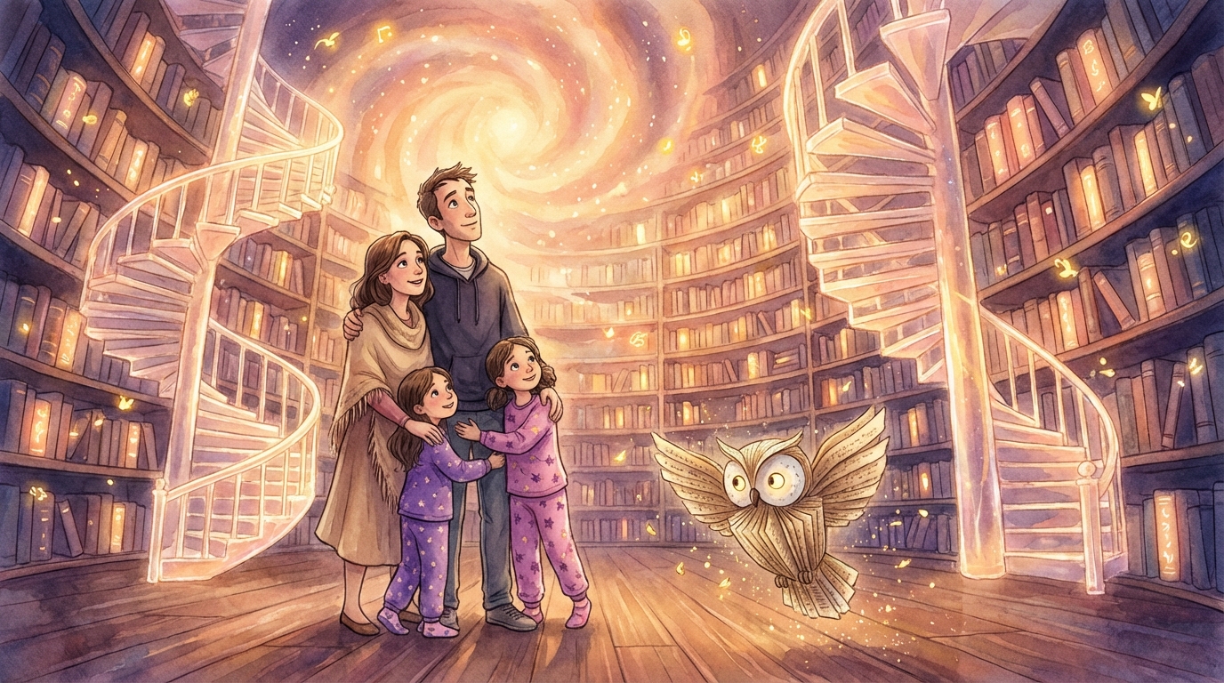 A Biblioteca Encantada