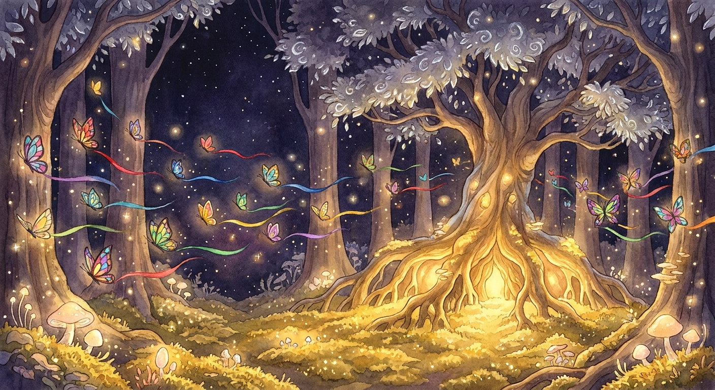 A Floresta das Borboletas Mágicas
