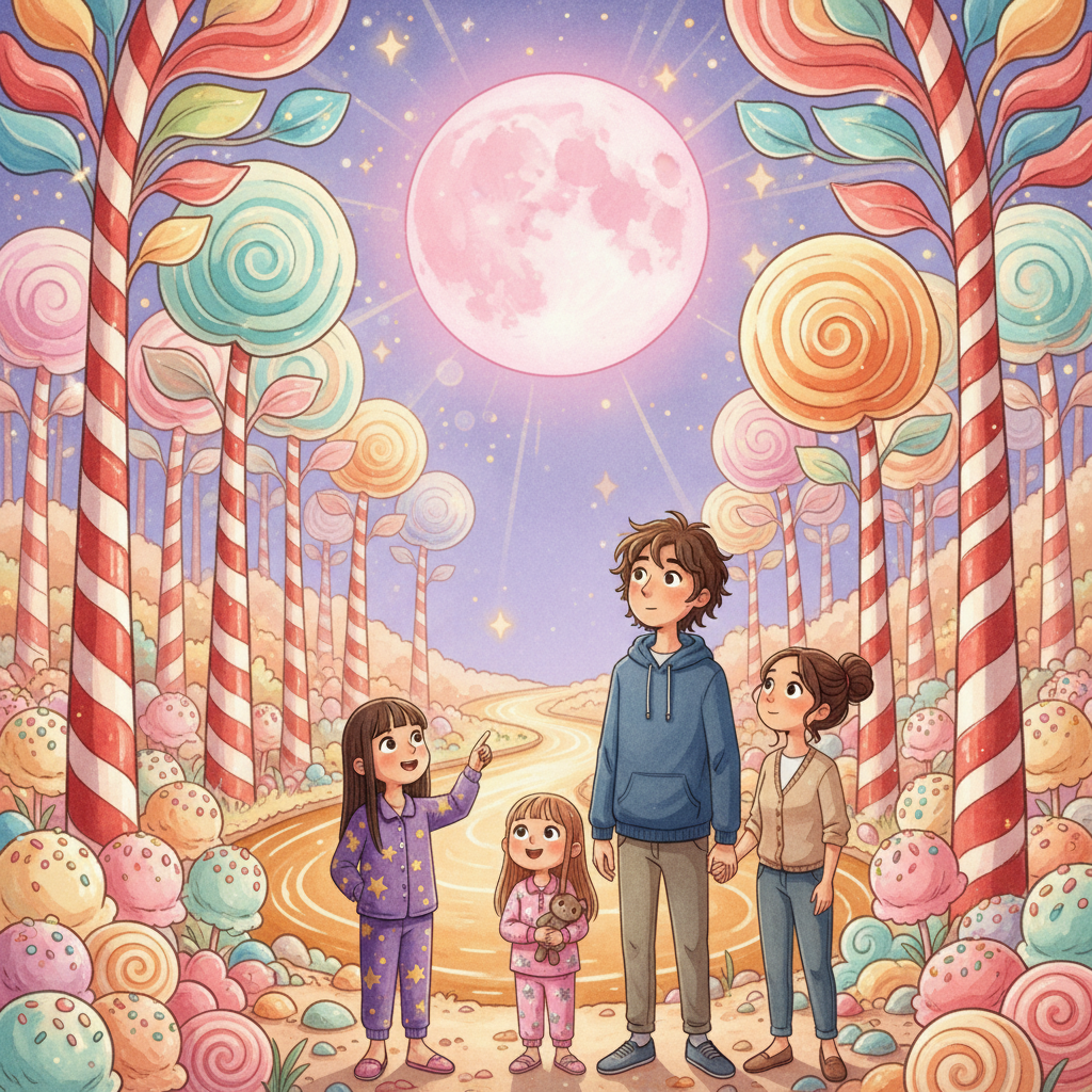 A Floresta de Doces Mágicos