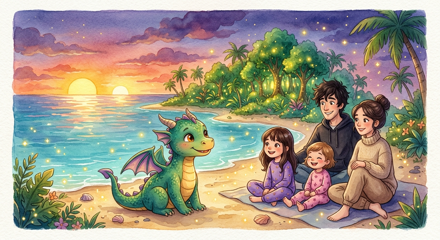 A Ilha dos Dragões Amigos