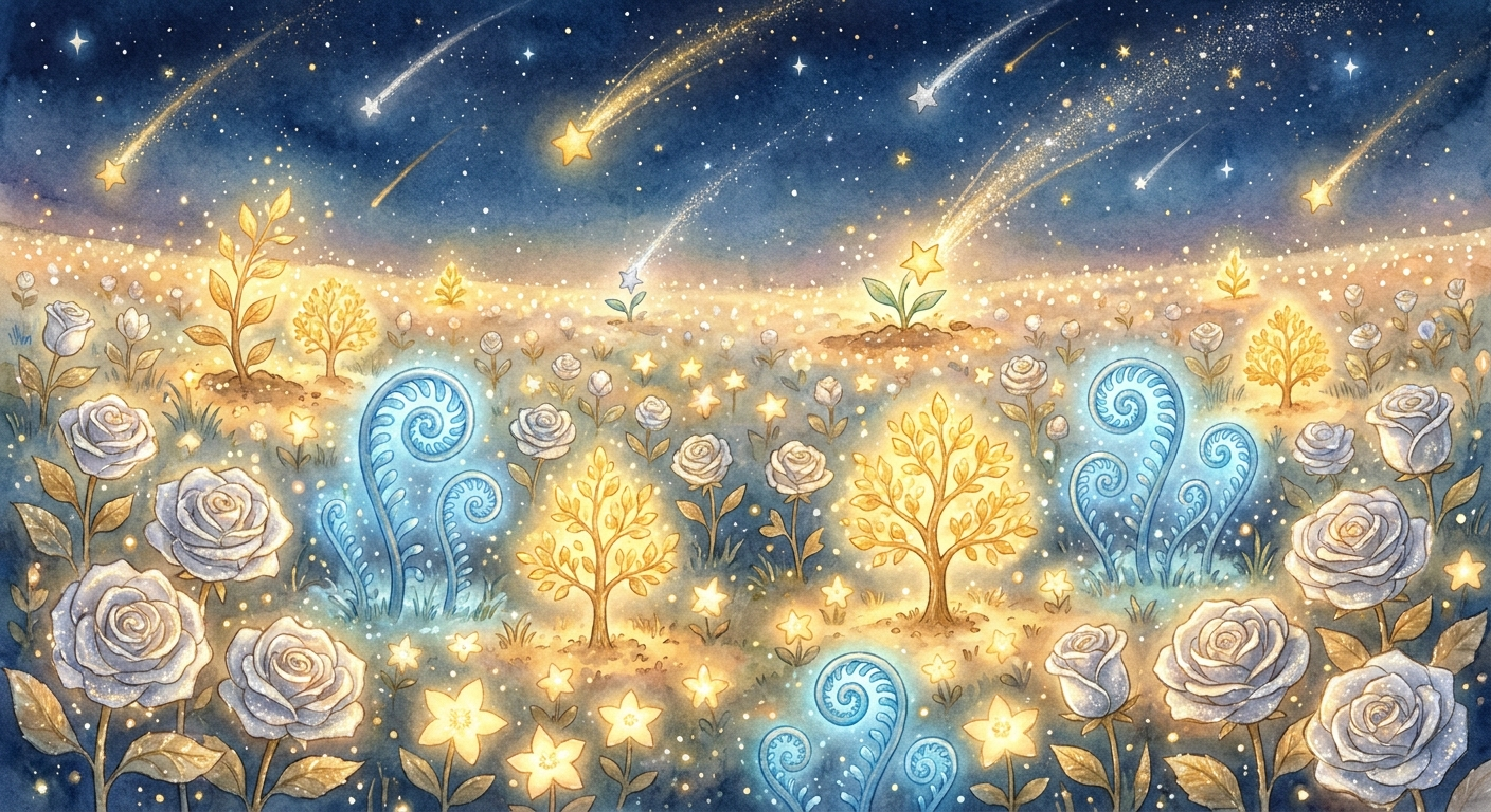 O Jardim das Estrelas Cadentes